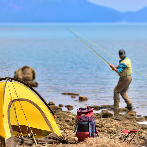 Camping pêche